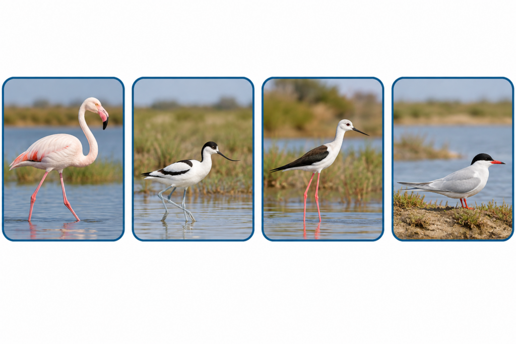 presencia de aves en el Delta